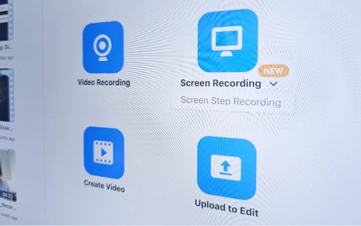 Comparison between screen recorders and screen step recorders.